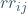 rr_{ij}