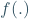 f(.)