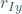 r_{Iy}
