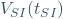 V_{SI}(t_{SI})